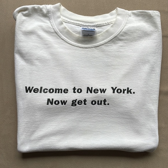 VINTAGE 1990s ⭐️ TIME OUT NEW YORK t-shirt Large - Picture 14 of 15